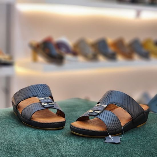 صورة حذاء تميمي جلد طبيعي مديل ت33